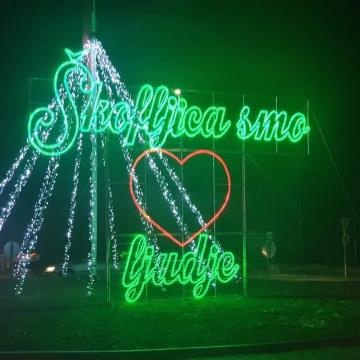 Praznična občina Škofljica ob prižigu lučk 2023